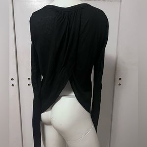 Olive Olivia Sexy Curtain Open Back Top - Medium
